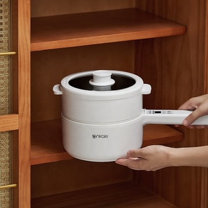 New Mini Electric Hot <strong>Pot</strong> <strong>Cooker</strong> 1.5L Portable Electric Thermo <strong>Pot</strong> <strong>Small</strong> Electric Cooking <strong>Pot</strong> - Product Image 5