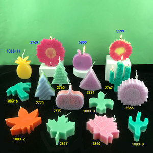 Moules de coulée en résine faits à la main pour bricolage ornements décoratifs Ins Style Silicone arbre de noël bougie parfum moule 2760 - Product Image 4