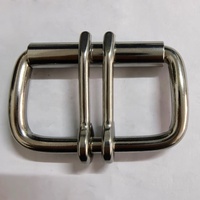 Boucle de ceinture en cuir à double aiguille pour haltérophilie, broche à deux pointes de remplacement en acier inoxydable 304, 65 mm, toutes saisons, fabriqué en Chine