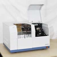 Spectrophotomètre d'absorption atomique à flamme de laboratoire Machine AAS avec système à faisceau unique et 8 lampes