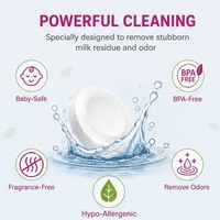 Produits de nettoyage professionnels pour bébés, comprimés nettoyants pour biberons pour nourrissons