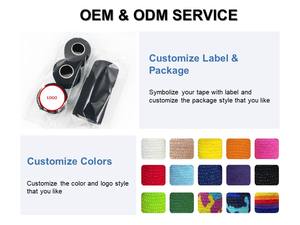 El mejor proveedor Cinta de agarre para levantamiento de pesas Vendaje elástico Envoltura <span class=keywords><strong>Tensoplast</strong></span> de color - Product Image 5