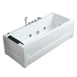 Ensemble de bain simple acrylique cinq pièces lumière colorée musique température de surf constante fonction de massage-livraison gratuite pour salle de bain - Product Image 6