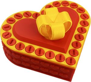 Caja de Broma con Corazón, Caja Decorativa Divertida, Sorpresa Trucada para los Destinarios - Cumpleaños/Primera de Abril - Product Image 4