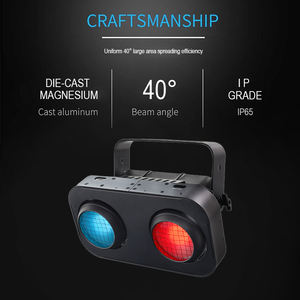 Foco LED 2 en 1 de 200W, Color Blanco Cálido Ámbar, para Escenario, <span class=keywords><strong>Teatro</strong></span>, Bodas, Iglesia, Espectáculos en Vivo, Público - Product Image 1