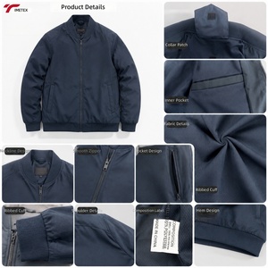 Chaqueta Bomber TIMETEX para Hombre, Cortavientos, Estilo Béisbol, Casual, para Primavera y Otoño, Chaqueta <span class=keywords><strong>de</strong></span> Negocios, Venta al Por Mayor, Lista para Enviar - Product Image 4