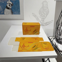 Boîte cadeau pour petit savon personnalisée, boîte rigide écologique, carton recyclable, emballage pour supermarché, revêtement UV, impression recto-verso