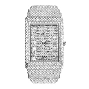 <span class=keywords><strong>Montre</strong></span> à quartz pour <span class=keywords><strong>femme</strong></span> - <span class=keywords><strong>Cadran</strong></span> orné de diamants, boîtier en alliage doré, <span class=keywords><strong>montre</strong></span> analogique étanche pour un usage quotidien - Product Image 6