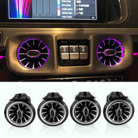 Kit d'éclairage ambiant LED avant à 64 couleurs, 4 pièces, pour Mercedes-Benz Classe G W463 W464 2019 2020 2021