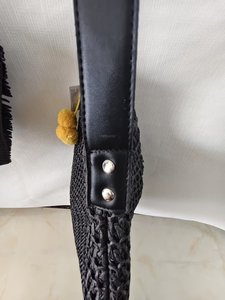Sac hobo <span class=keywords><strong>en</strong></span> <span class=keywords><strong>paille</strong></span> tressée style bohème d'été avec <span class=keywords><strong>pochette</strong></span> zippée assortie, sac à bandoulière quotidien pour femme - Product Image 4