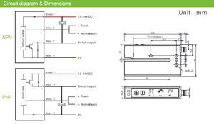 Akusense透明スロットラベルセンサー3mm検知距離ラベルフォトセルスロットオプティカルラベルマシン用 - Product Image 5