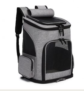 BSCI Factory Pet Supplies Comfortable Pet Bag <b>Backpack</b> Carrier Oxford Zaino <b>Cat</b> Dog Travel Carrier <b>Backpack</b> Bag for Park Travel - Product Image 2