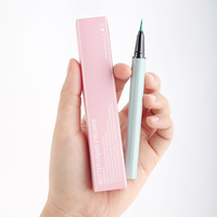 Logo personnalisé 6 couleurs Private Label Shimmer Glitter Eyeliner Waterproof Mineral Liquid Eyeliner Pen Cosmétique Makeup