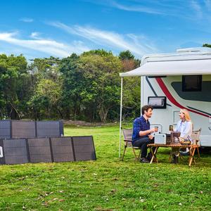 แผงโซลาร์เซลล์แบบพับได้ชนิดโมโนคริสตัลไลน์ 200W/400W คู่หูที่ดีที่สุดสำหรับการชาร์จสถานีไฟฟ้า - Product Image 3