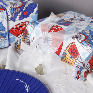 Juego de papel de regalo de nuevo diseño Papel de regalo impreso Tamaño 50*70cm Estilo chino personalizado - Product Image 6