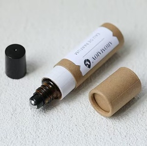 Tubo de Papel Kraft Marrón Biodegradable y Ecológico para Bálsamo Labial - Product Image 3