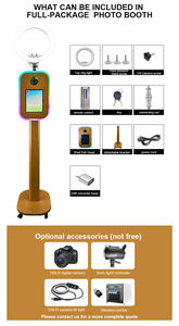 Cabina de Fotos para iPad, Dslrbooth, Lumabooth, Carcasa Metálica para Cabina de Fotos, Kiosco de Selfies para Fiestas y Diversión, Cabina de Fotos Dslr - Product Image 4