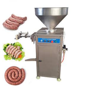 Hochwertige Fleisch füllung Stuffer Twist ing Automatische pneumatische <span class=keywords><strong>quantitative</strong></span> Wurst Stuffer Wurst füll maschine - Product Image 4