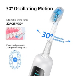 Brosse à dents sonique à oscillation de 30 degrés avec minuterie de 2 minutes pour une élimination efficace des taches et un blanchiment - Product Image 2