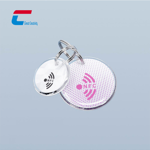 13.56MHZ Epoxy Domed Key Rein <strong>Tag</strong> <strong>NFC</strong> <strong>Keychain</strong> Waterproof RFID <strong>Tags</strong> Google Review <strong>Nfc</strong> Epoxy <strong>Keychain</strong> <strong>Supplier</strong> - Product Image 4