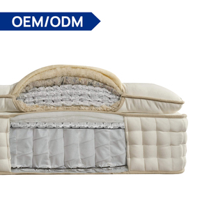 Matelas hybride OEM/ODM à ressorts ensachés et mousse à mémoire de forme compressée, tailles Twin, Queen, King – Confort optimal - Product Image 4