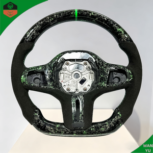 Volante Deportivo de Fibra de Carbono Forjada para <span class=keywords><strong>BMW</strong></span> <span class=keywords><strong>Serie</strong></span> <span class=keywords><strong>1</strong></span>, <span class=keywords><strong>Serie</strong></span> 2, <span class=keywords><strong>Serie</strong></span> 3, <span class=keywords><strong>118d</strong></span>, M3 - Product Image 3