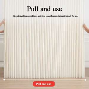 <span class=keywords><strong>Cloison</strong></span> de séparation en papier pliable et extensible pour bureau, studio de diffusion en direct, mur de fond lumineux - Product Image 6