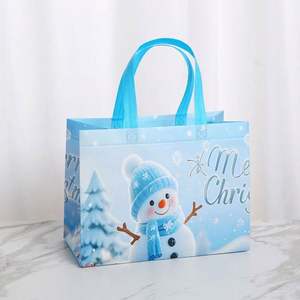 Bolsa de Compras Laminada Reutilizable Promocional con Logotipo Personalizado, de Alta Calidad, para Regalo, Bolsa de Compras No Tejida - Product Image 1