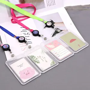 Bulk Kids Mini PVC Lanyard with Card Holder