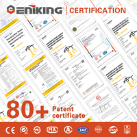 Eniking EK-2400 300kg EN5 Cierrapuertas Hidráulico de Piso de Cilindro Único de Acero Inoxidable de Alta Resistencia Moderno Ajustable CE