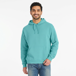 Sweat à capuche demi-zip surdimensionné pour homme en velours polyester/coton de haute qualité, délavé à l'acide, col à capuche, essentiel pour l'hiver, impression numérique - Product Image 1