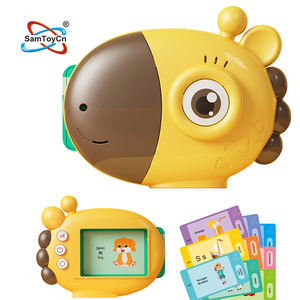 Jouet éducatif <span class=keywords><strong>pour</strong></span> bébé préscolaire lecteur de mots anglais insertion de cartes en Y <span class=keywords><strong>pour</strong></span> enfants apprentissage <span class=keywords><strong>livre</strong></span> <span class=keywords><strong>audio</strong></span> <span class=keywords><strong>pour</strong></span> enfants ABC parlant cartes Flash Machine - Product Image 1