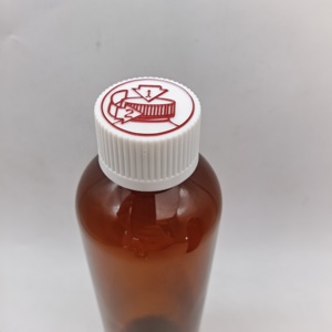 Bouchon de sécurité enfant (CRC) rouge 24/410 pour flacon médical - Product Image 2