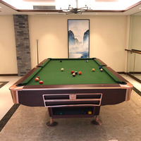 Fabriqué en Chine 8 boules 9 boules Salle de bar Jeu de billard Sports Table de billard en ardoise pour les ventes