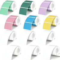Rouleau d'étiquettes thermiques vierges sur mesure pour l'impression de codes-barres d'expédition 4x6
