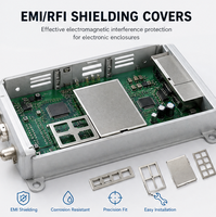 Pièces électroniques en tôle d'acier inoxydable pour blindage anti-ondes électromagnétiques (EMI) et couvercles de protection EMI, vente en gros à bas prix