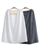 Custom Logo Luxury Salon Fitness Spa Microfiber Towels Body Wraps Dress Bathtub Towel Robe