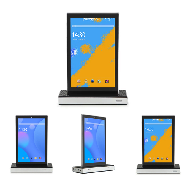 18.5 Inch Dual Sided Lcd Touch Screen Digital Signage Menu Board Desk Standing Restaurant Android Menu Advertising Display