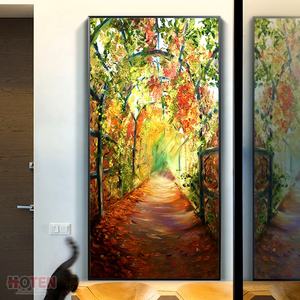 <span class=keywords><strong>ภาพ</strong></span><span class=keywords><strong>วาด</strong></span>สีน้ำมัน<span class=keywords><strong>วาด</strong></span>ด้วยมือที่ทันสมัยกำหนดเองภูมิทัศน์สวนสวยด้วย<span class=keywords><strong>ดอกไม้</strong></span>สำหรับห้องนั่งเล่นผ้าใบตกแต่งผนัง - Product Image 4