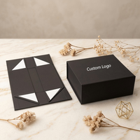 Boîte magnétique rigide en carton personnalisé, boîte à couvercle magnétique pliable de luxe pour l'emballage et les cadeaux