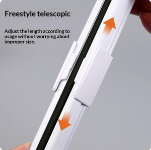 Современный алюминиевый раздвижной карниз для штор, настенно-потолочный, белый, 1.5м, 2м, 3м, 4м - Product Image 5