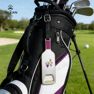 Étiquettes de sac de golf Art Déco, souvenirs de luxe, prix d'usine - Product Image 2