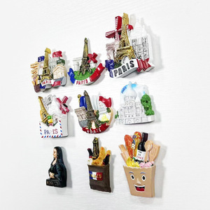 Fuentes de comercio electrónico transfronterizo: imanes magnéticos para <span class=keywords><strong>nevera</strong></span> y artesanías decorativas pintadas en tres dimensiones de lugares emblemáticos - Product Image 2