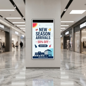 Écran publicitaire solaire Ch-lcd haute luminosité 31,5 pouces, 16 millions de couleurs, réseau sans fil, signalisation numérique pour bâtiment Opv - Product Image 2