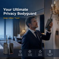 Kit anti-surveillance Averguard Elite 8-en-1, détecteur de caméra cachée, détecteur de dispositifs espions, analyseur de signal RF, protection de la vie privée 2G-5G