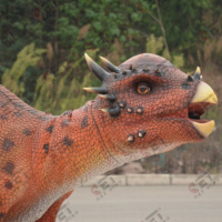 Costume de dinosaure animatronique taille adulte pour parc d'attractions