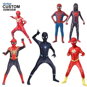 Traje de Cosplay de <span class=keywords><strong>Spider</strong></span>-<span class=keywords><strong>Man</strong></span> para Mujer, Hombre y Niños, Mono de Gran Tamaño con Estampado 3D, Disfraz para Halloween, Actuaciones y Baile, IM093-W-4 - Product Image 1