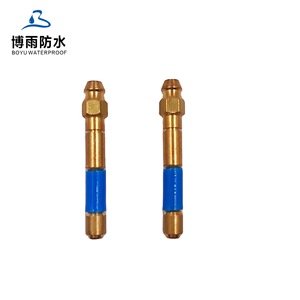 High Pressure Aluminum 10*60mm 8*55mm Injection Grouting Packers <b>Waterproof</b> for Concrete - Product Image 3