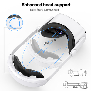 Ergonomically Designed Elite Replacement Adjustable HeadStrap, a VR Gaming Accessory Suitable for Oculus <strong>Quest</strong> <strong>2</strong> for <strong>Headset</strong> - Product Image 5