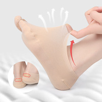 Invisible Deux Toed Hallux Valgus Orthopédique et Pouce Oignon Soulagement De La Douleur Séparateur D'orteil Séparateurs De Chevauchement D'orteil Chaussette De Bateau